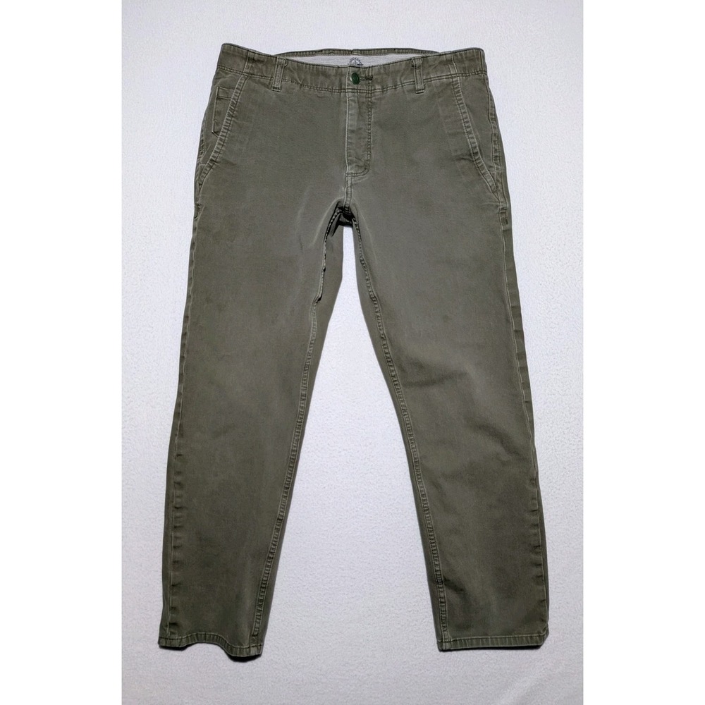 Dockers Alpha Khaki Pants Slim Fit Olive Green‎ Chinos Men 33x29